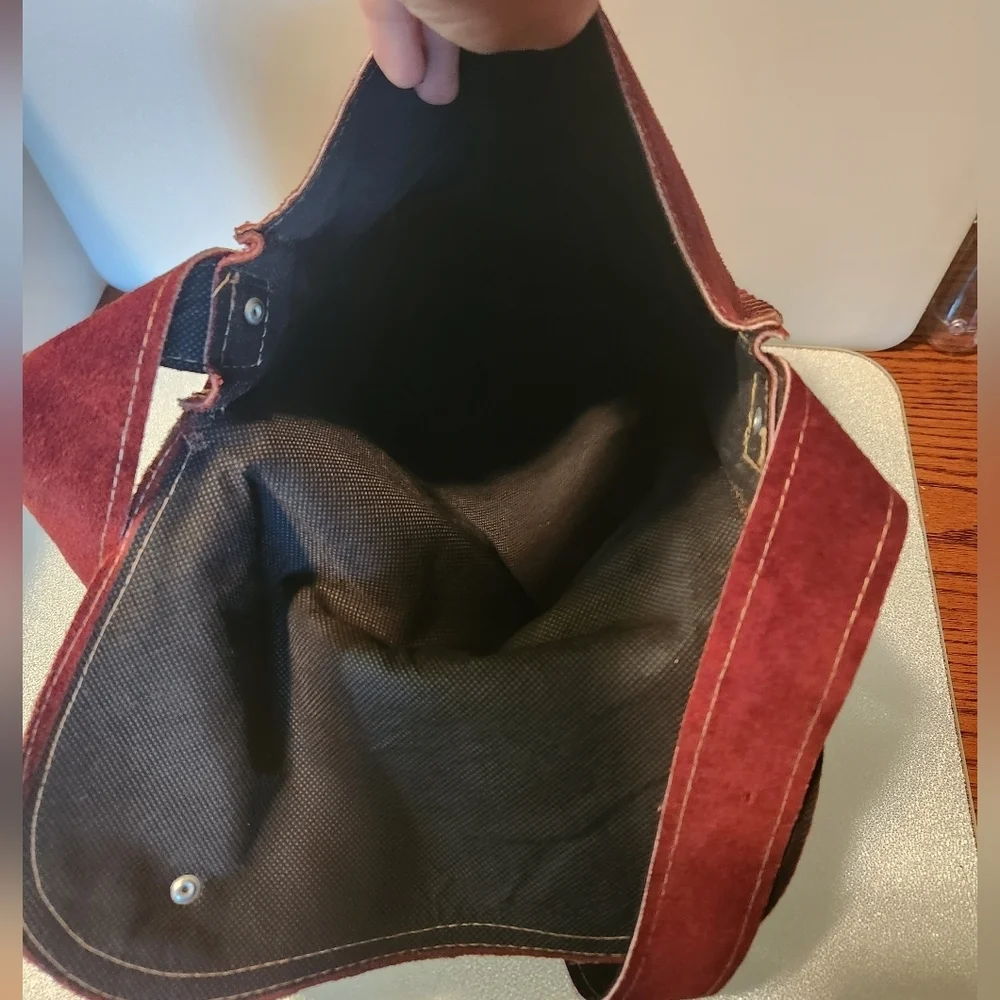 Brown suede personalized 